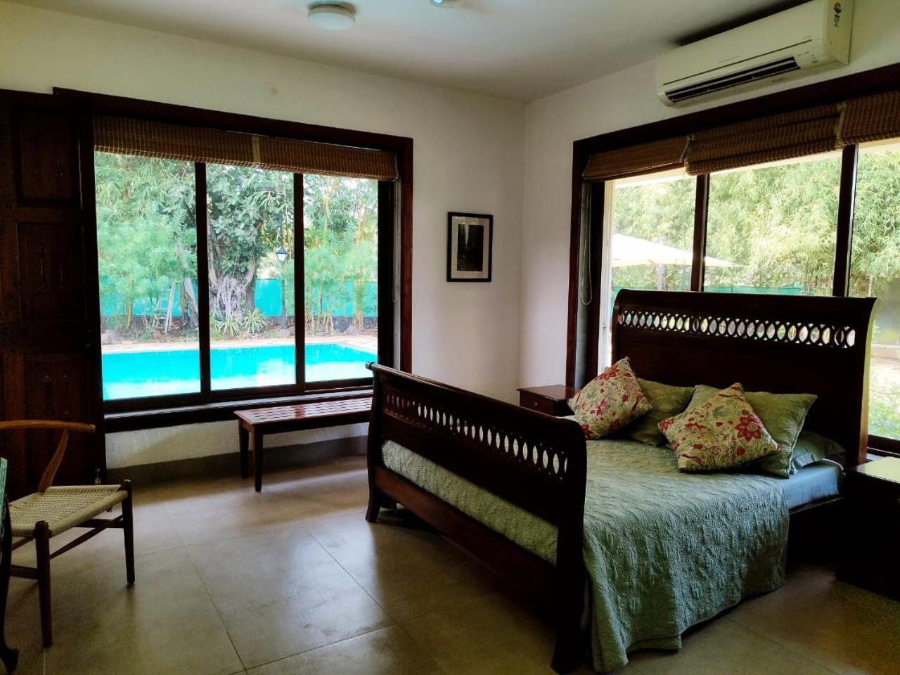阿里巴格Casa Blanca 3Bhk W/Pool Near Mandwa, Alibaug别墅 外观 照片