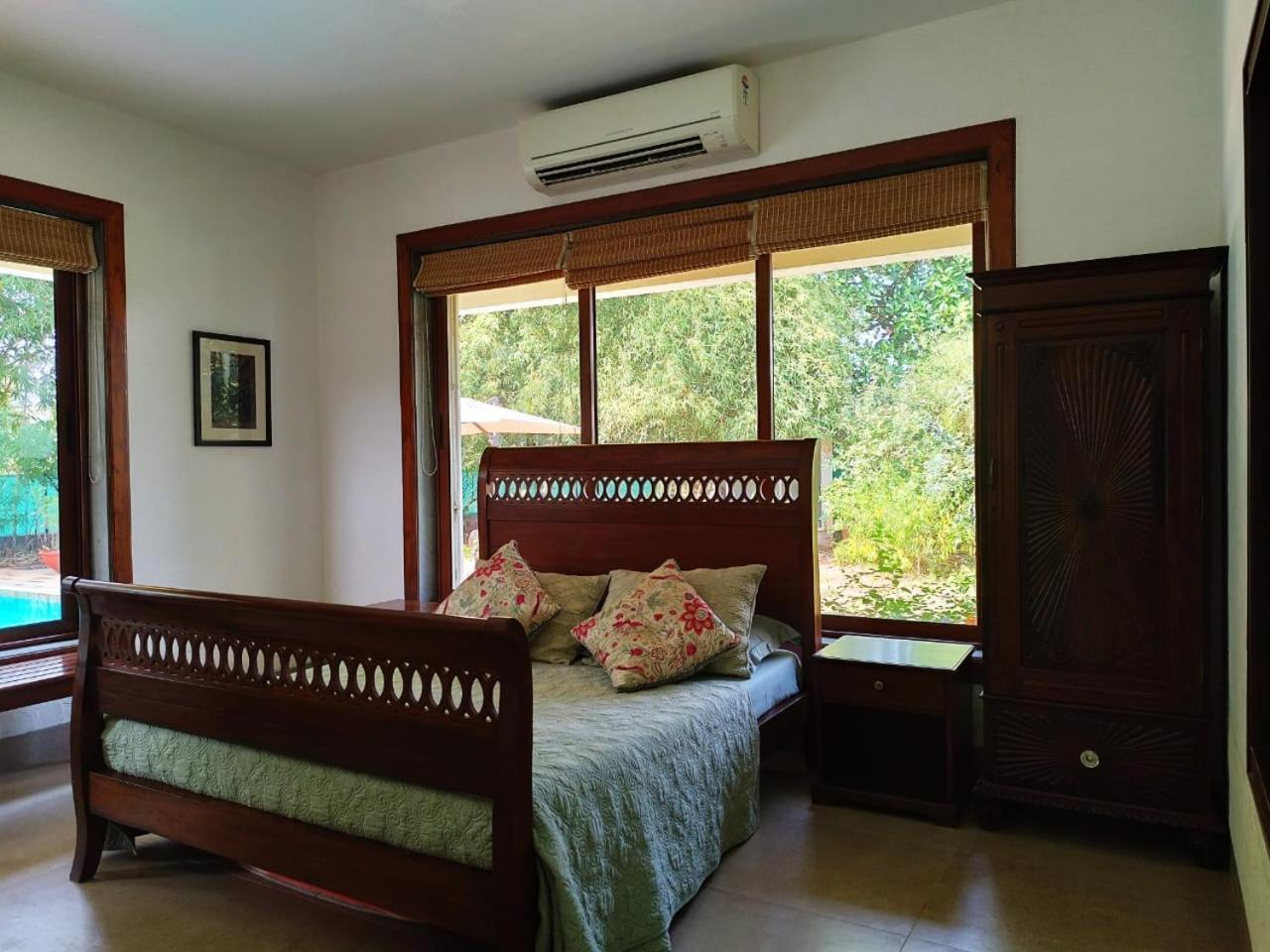 阿里巴格Casa Blanca 3Bhk W/Pool Near Mandwa, Alibaug别墅 外观 照片