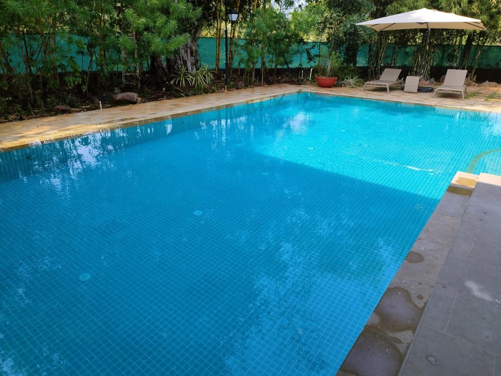 阿里巴格Casa Blanca 3Bhk W/Pool Near Mandwa, Alibaug别墅 外观 照片