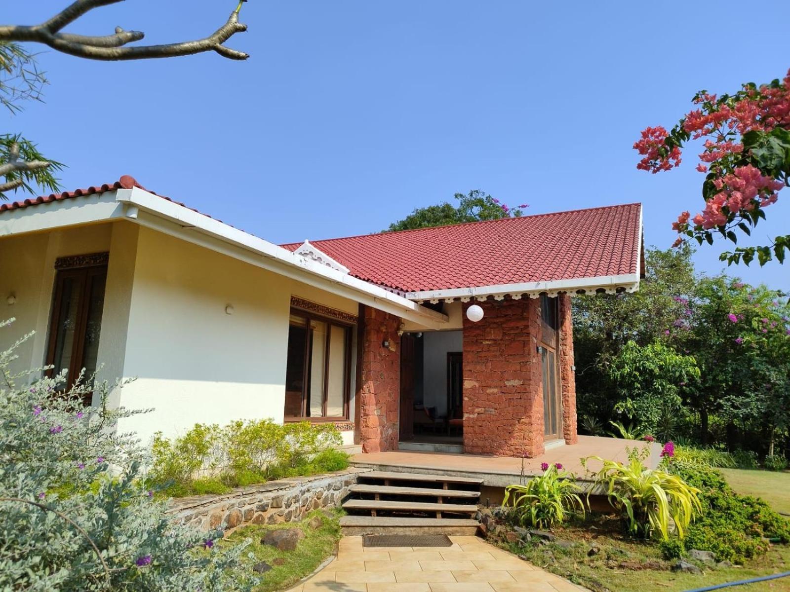 阿里巴格Casa Blanca 3Bhk W/Pool Near Mandwa, Alibaug别墅 外观 照片